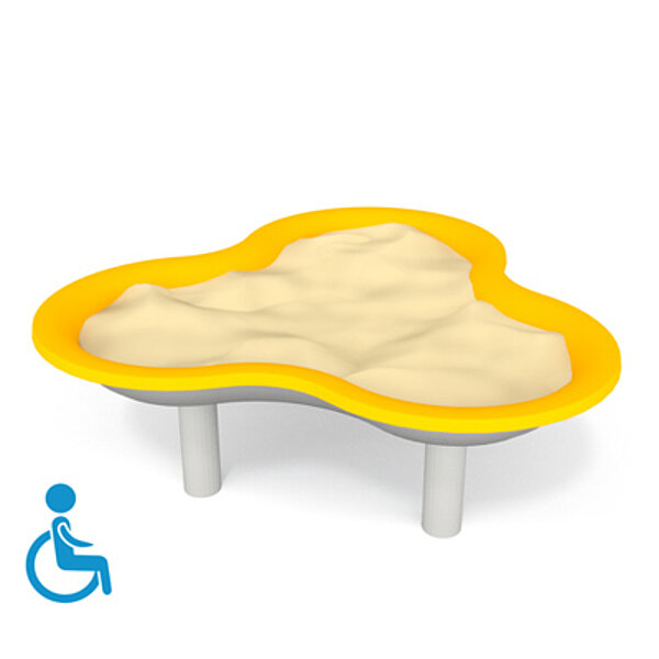 Barrierefreie Sandkiste Buglo