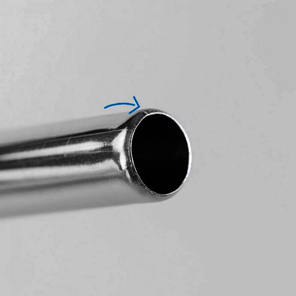 FiNiFuchs turtleneck straw biegsame trinkhalme aus edelstahl