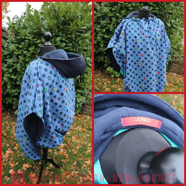 Rollstuhlponcho Kinder Rollstuhljacke FiNiFuchs