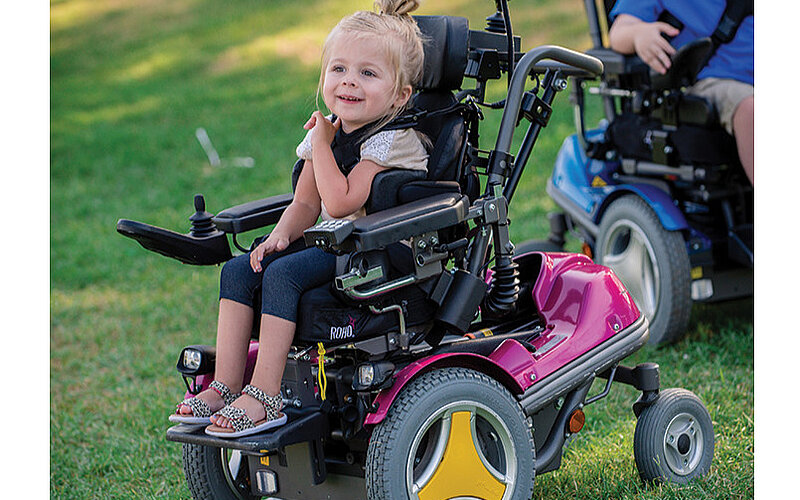 Koala Kinderrollstuhl Elektrorollstuhl Permobil FiNiFuchs