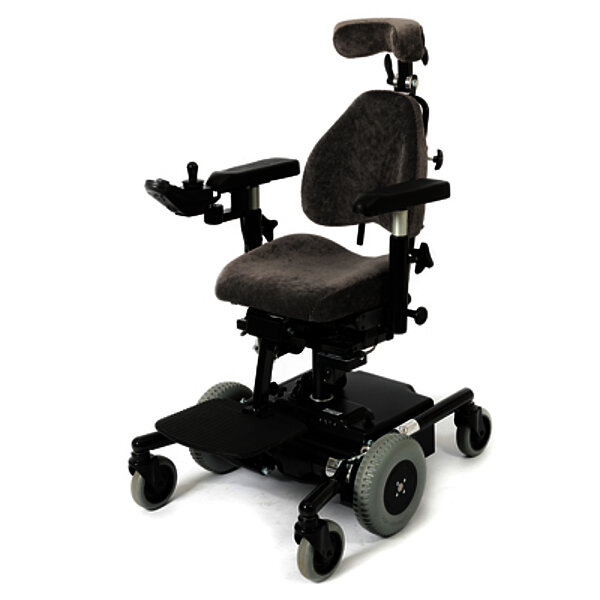 Indoor Kinder Elektrorollstuhl REAL 6100 PLUS mit Kopfstütze und verschiedenen Optionen