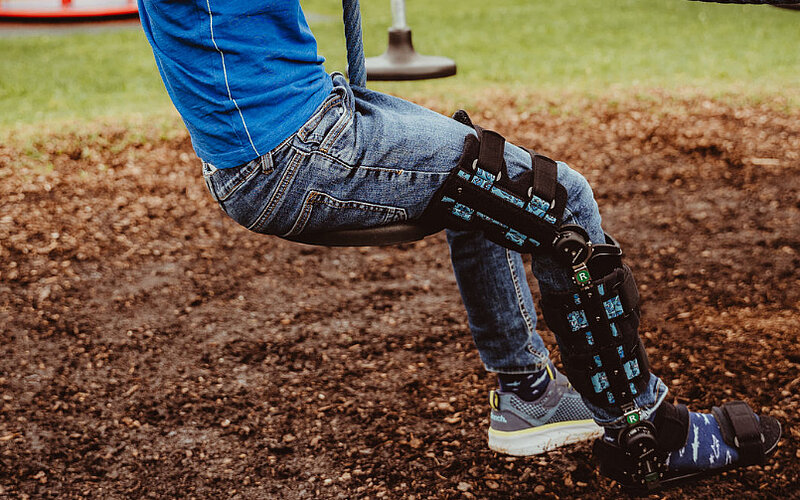 CDS R lock Kombinations orthese Knie- Sprunggelenk