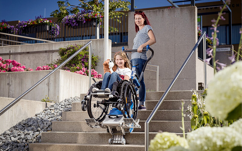 LIFTKAR PT-UNIVERSAL Kinderrollstuhl-Treppenhilfe-FiNiFuchs