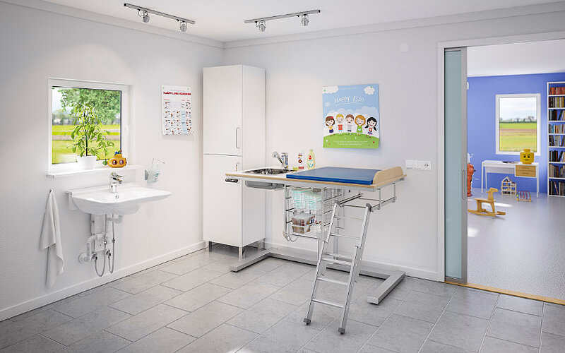 Wickeltisch Kinder Behinderung Granberg FiNiFuchs