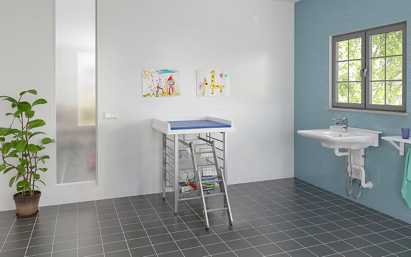 Wickeltisch 327 Kinder Behinderung Granberg FiNiFuchs