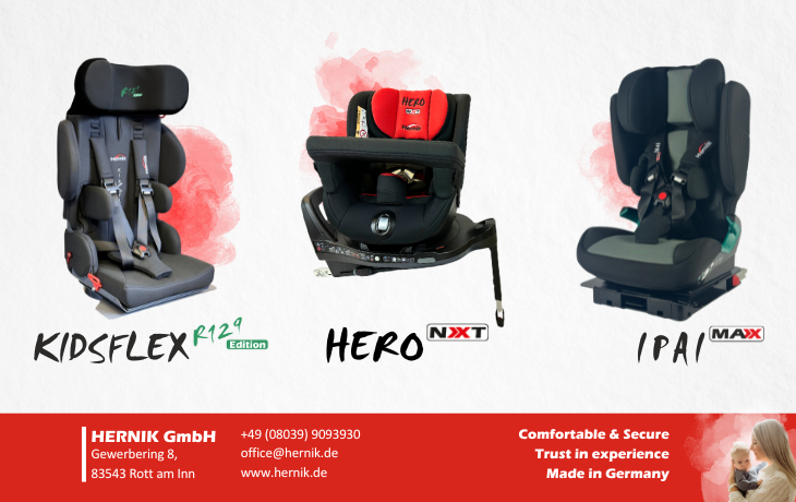Hernik FINIFuchs Rehab car seats  Carseats 