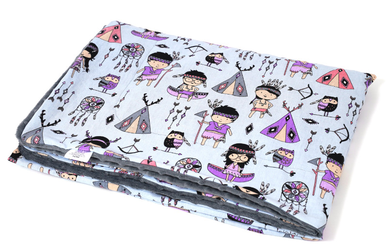 Spieldecke Beschwerungsdecke Gewichtsdecke Vest Pol Rehakinder Behinderung Hilfsmittel FiNiFuchs